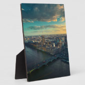 London Cityscape met Sunset Fotoplaat (Zijkant)