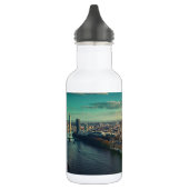 London Cityscape met Sunset Waterfles (Links)