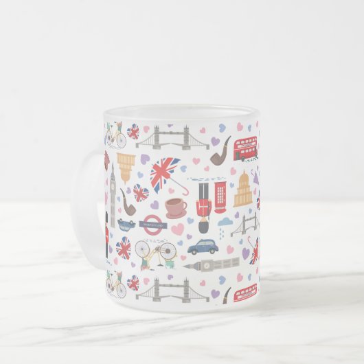 London classic mok (Voorkant links)