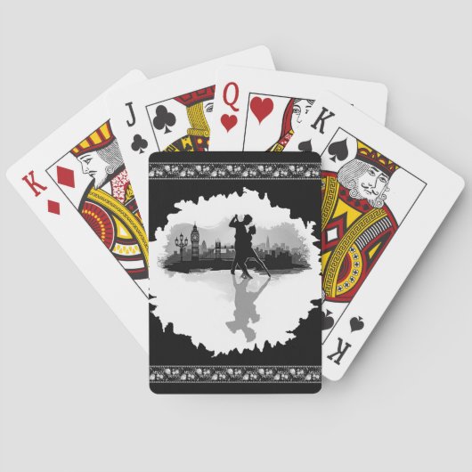 London Classic Paring Cards Pokerkaarten (Achterkant)