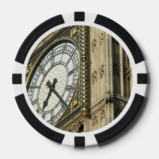 London Clock Poker Chips (Voorkant)