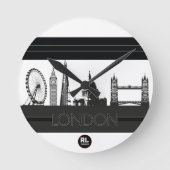 London Clock Ronde Klok (Voorkant)