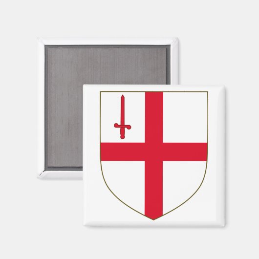 London Coat of Arms Magneet (Voorkant / Achterkant)