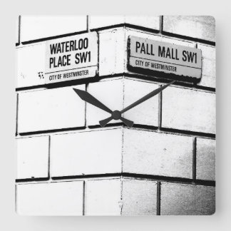 London Corner Vierkante Klok