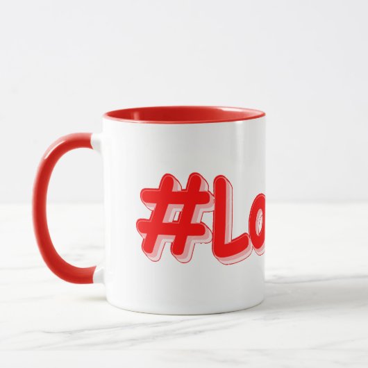"#London" Cute Design. Bestel nu Mok (Links)