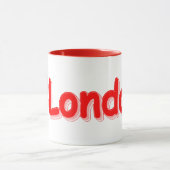 "#London" Cute Design. Bestel nu Mok (Midden)