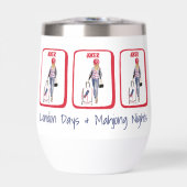 London Days & Mahjong Nights Gepersonaliseerd Cade (Voorkant)