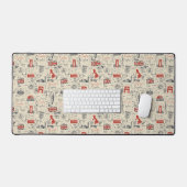 London Desk Mat (Keyboard & Muis)