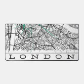 London Desk Pad Mapped (Voorkant)