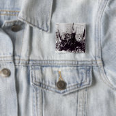 London Dock Strike, 1889 2 Vierkante Button 5,1 Cm (In situ)