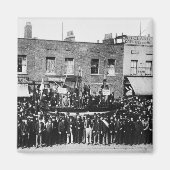 London Dock Strike, 1889 Magneet (Voorkant)