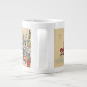 London Doodle Scene Grote Koffiekop (Achterkant)