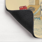 London Doodle Scene Muismat (Hoek)