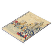 London Doodle Scene Notitieboek (Linkerzijde)