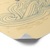 London Doodle Scene Poster (Hoek)