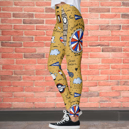 London Doodles Broek Leggings