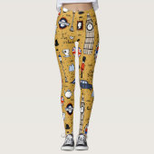 London Doodles Leggings (Voorkant)