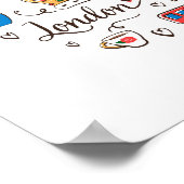 London Doodles Poster (Hoek)