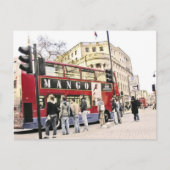London Double Decker Bus Briefkaart (Voorkant)