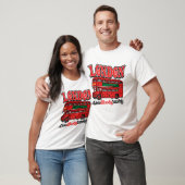 London Double-Decker Bus van Mudge Studios T-shirt (Unisex)