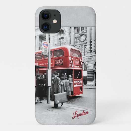 London Double Decker Case-Mate iPhone Case (Achterkant)