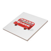 London Double Decker Tegeltje (Zijkant)