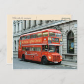 London Doubledecker bus Briefkaart (Voorkant / Achterkant)