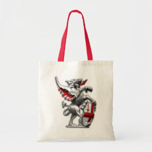 London Dragon canvas tas