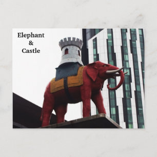 London Elephant & Castle Briefkaart