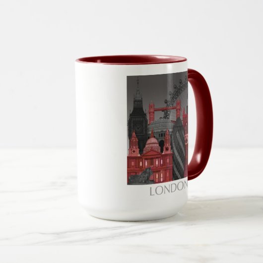 London Elevings by Night - Red Mok (Voorkant rechts)