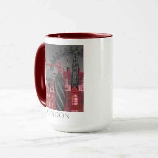 London Elevings by Night - Red Mok (Voorkant links)