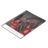 London Elevings by Night - Red Notitieboek (Linkerzijde)