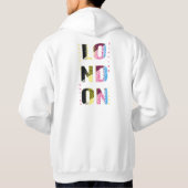 London en multicolores hoodie (Achterkant)