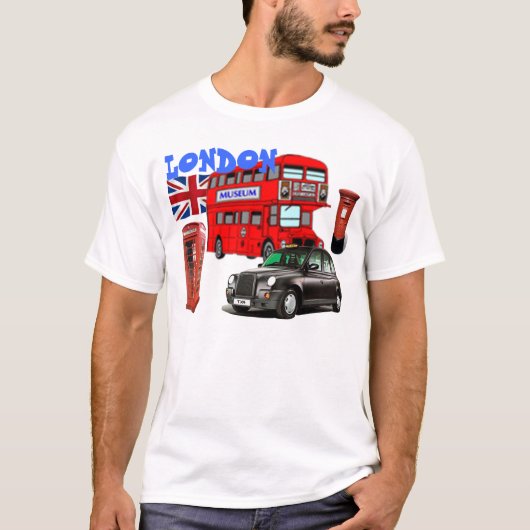 london engeland overhemd t-shirt (Voorkant)