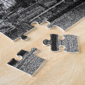 London Engeland Skyline Etched Legpuzzel (Zijkant)