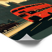 London England  Art Poster (Hoek)