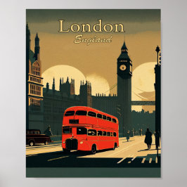 London England  Art Poster