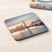 London England Big Ben Bier Onderzetter (Linkerzijde)