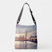 London England Big Ben Crossbody Tas (Voorkant)