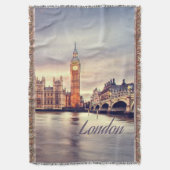 London England Big Ben Deken (Voorkant Verticaal)