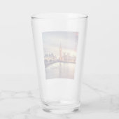 London England Big Ben Glas (Achterkant)
