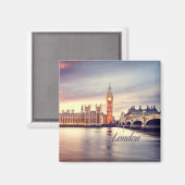 London England Big Ben Magneet (Voorkant / Achterkant)