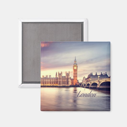 London England Big Ben Magneet (Voorkant / Achterkant)