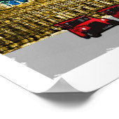 London England Big Ben Poster (Hoek)