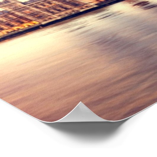 London England Big Ben Poster (Hoek)