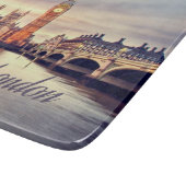 London England Big Ben Snijplank (Hoek)