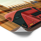 London England Big Ben Vintage Travel Poster (Hoek)