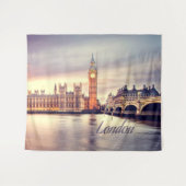 London England Big Ben Wandkleed (Voorkant (horizontaal))