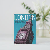 london england briefkaart (Staand voorkant)