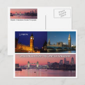 London England Briefkaart Mojisola A Gbadamosi-Oku (Voorkant / Achterkant)